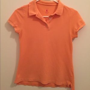 J. Crew orange polo - small