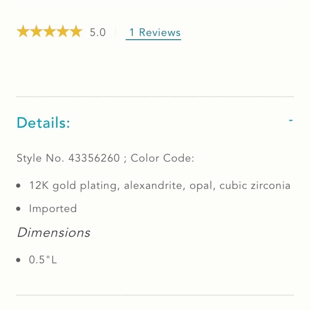 FINAL PRICE- Anthropologie Earrings - Picture 4 of 5
