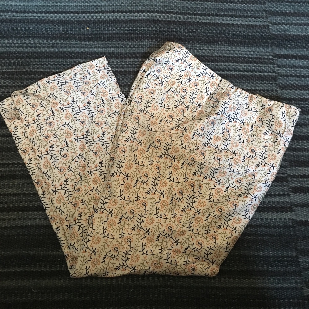 Tory Burch lined silk pants