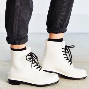 Circus by Sam Edelman Quinn Rain Boot White.