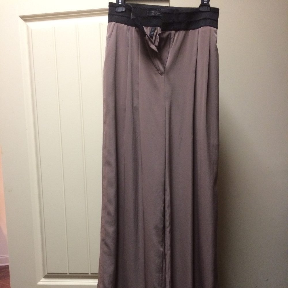 Jessica Simpson wide leg polyester dress pants