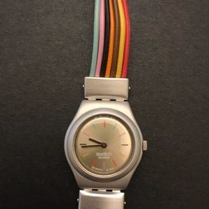 swatch rainbow watch strap