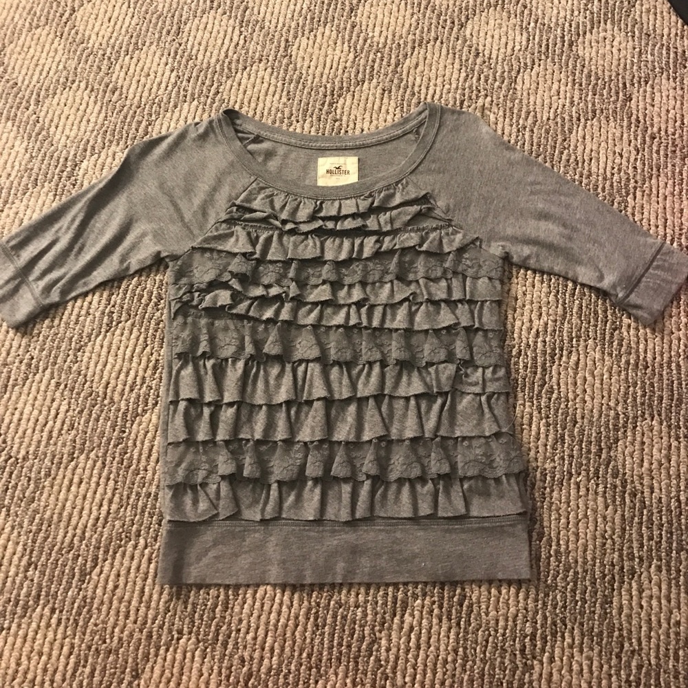 Ruffled Hollister shirt