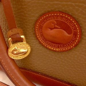 Dooney & Bourke genuine leather bag with strap