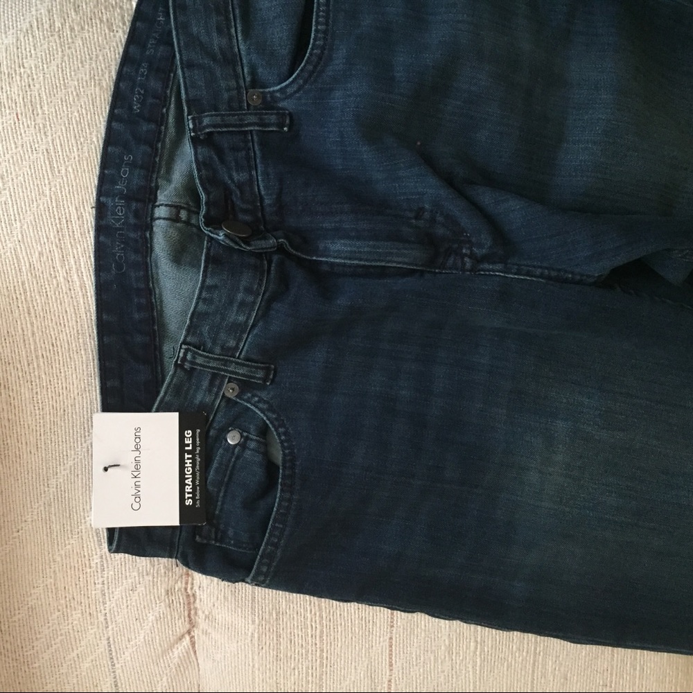 Calvin Klein jeans straight leg size 32 x35