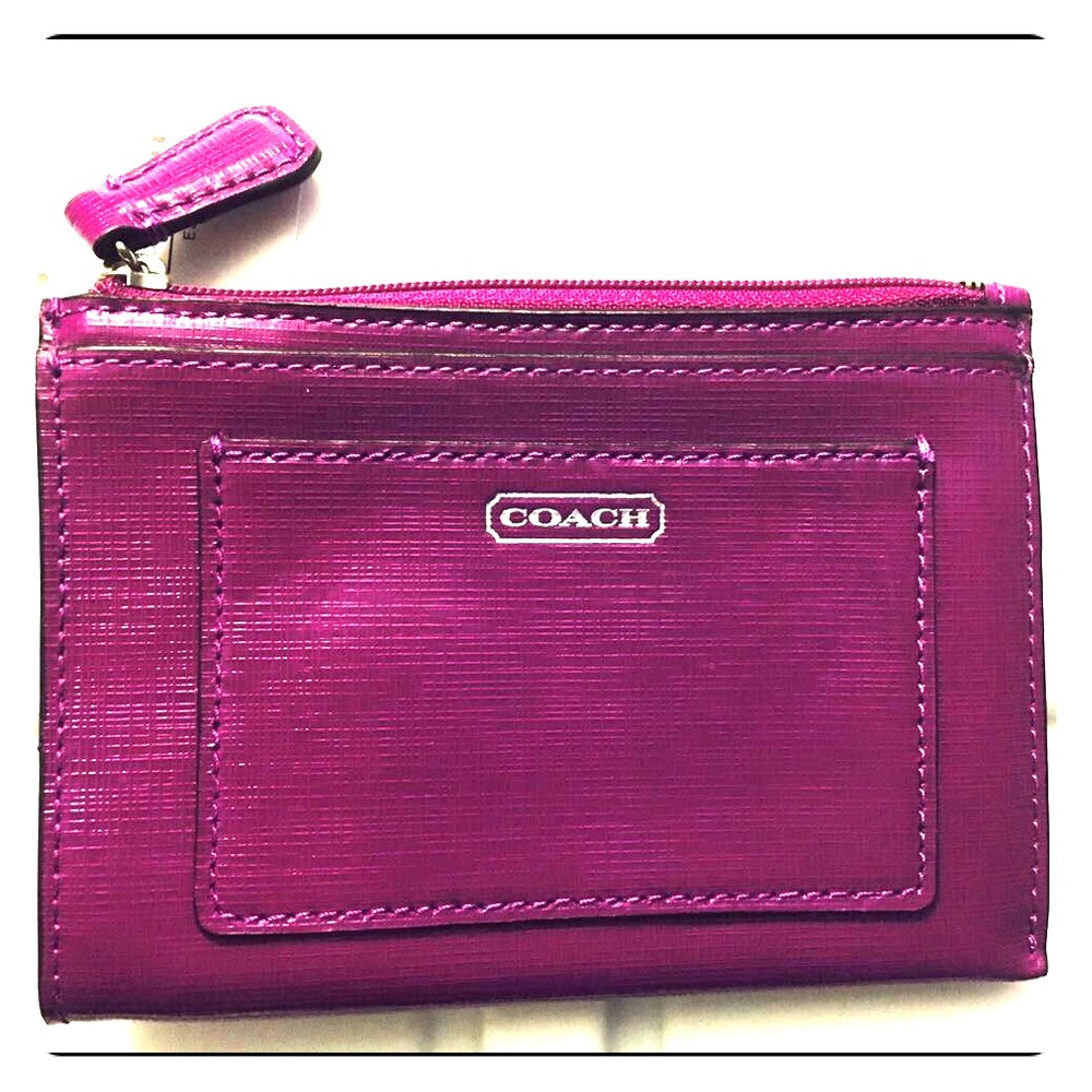💜 BRAND NEW : coach card holder 💜