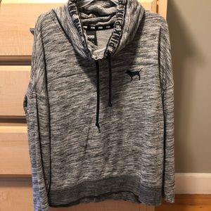 Cowl neck PINK Victoria Secret Sweatshirt