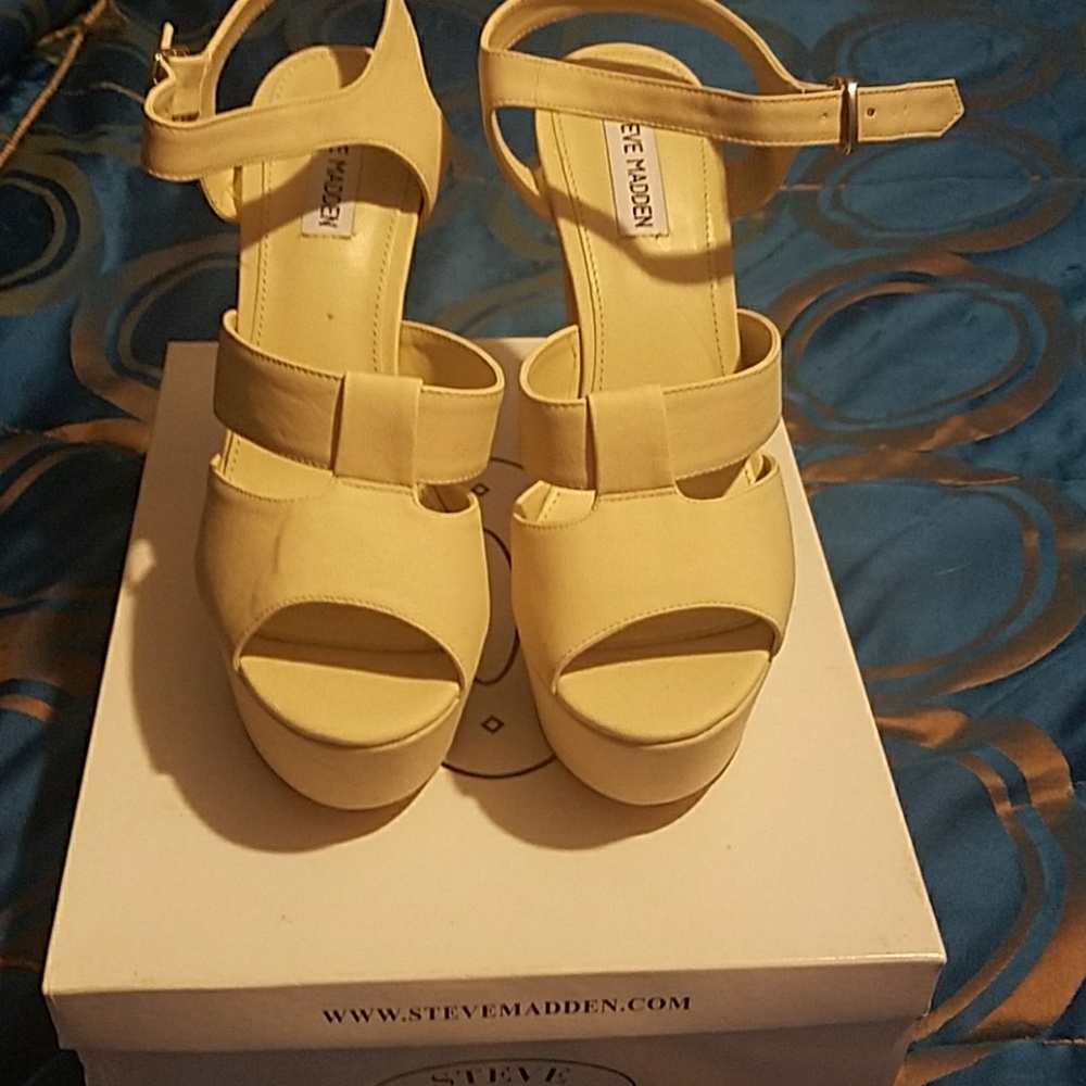 Brand New Beige Platforms