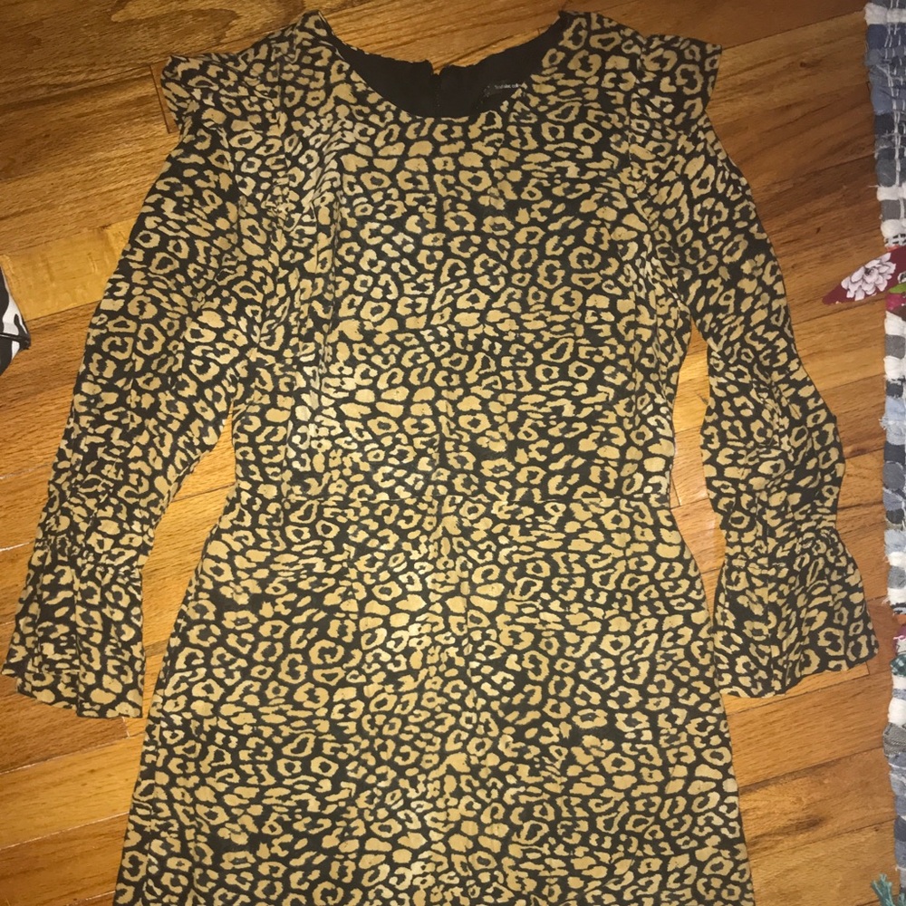 Animal print dress