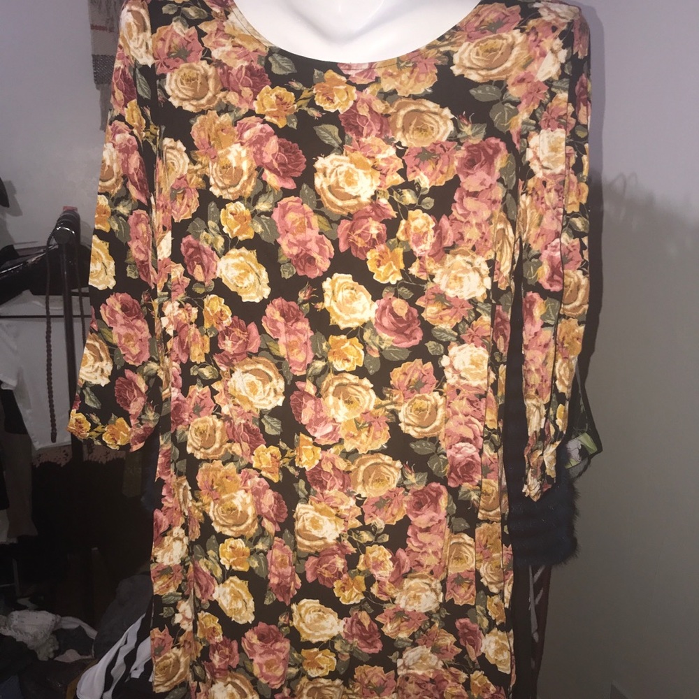Floral mini dress