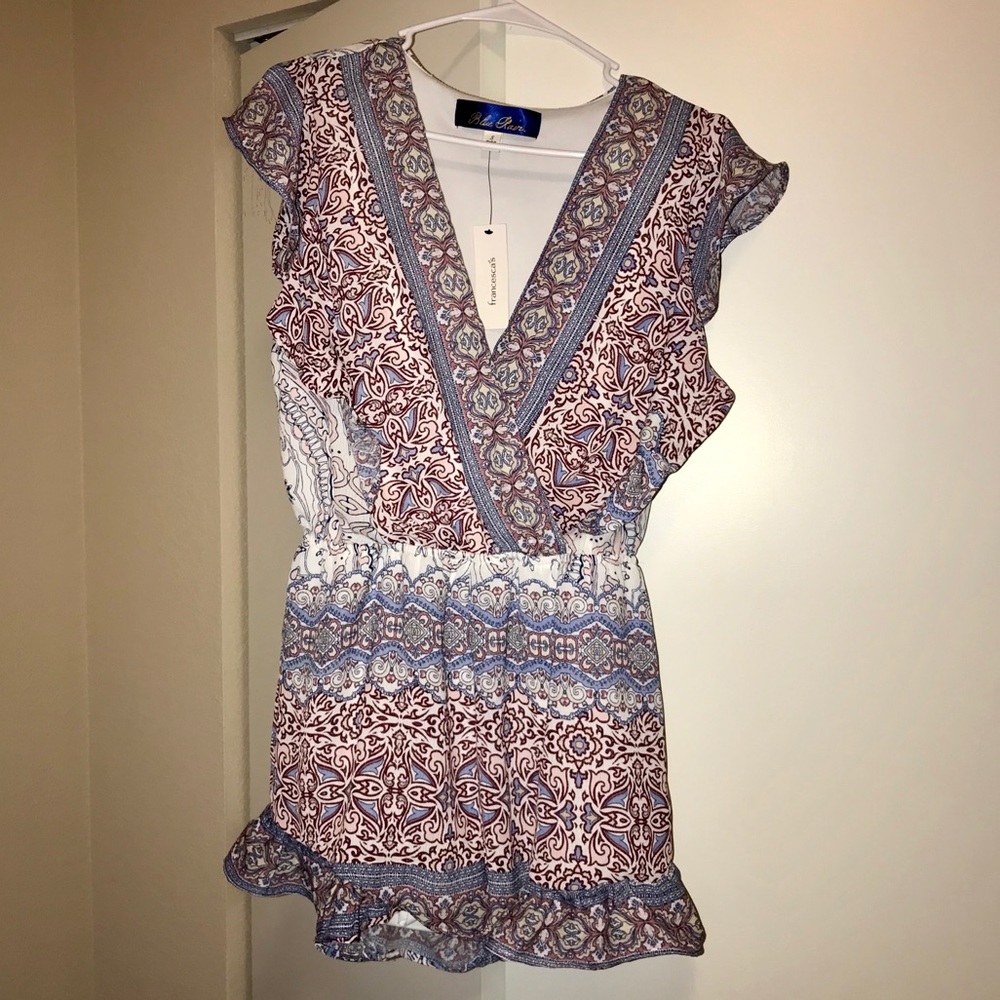 Ruffled Romper NWT