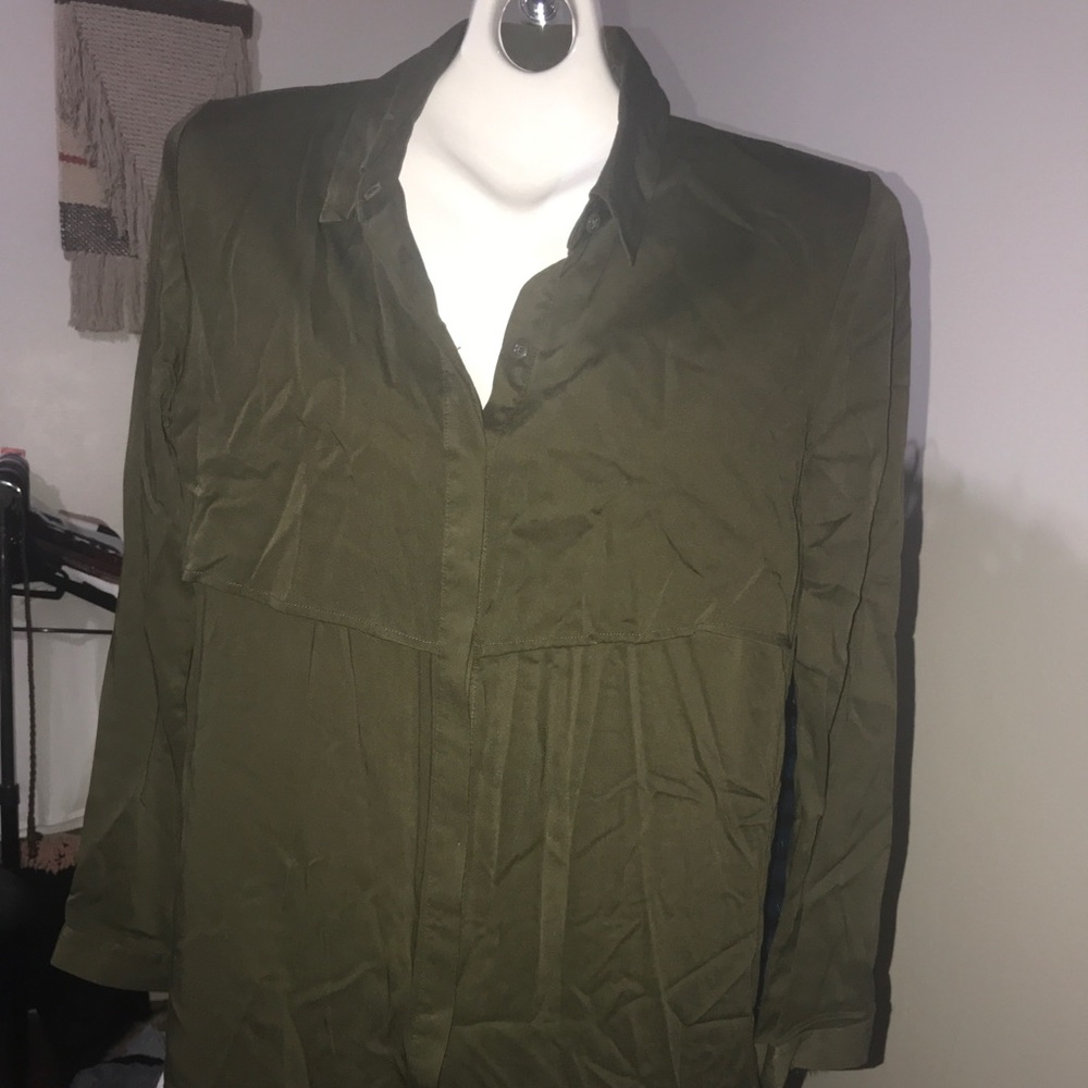 Olive green tunic/dress