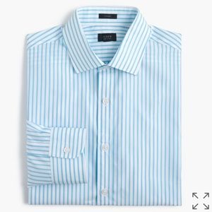 JCrew Crosby Button-Down in Blue Stripe