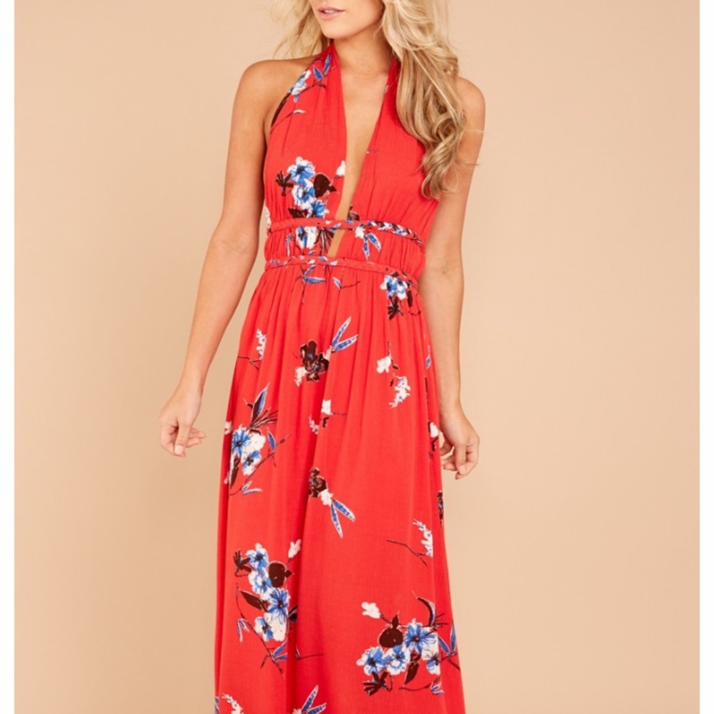 Open back Maxi dress