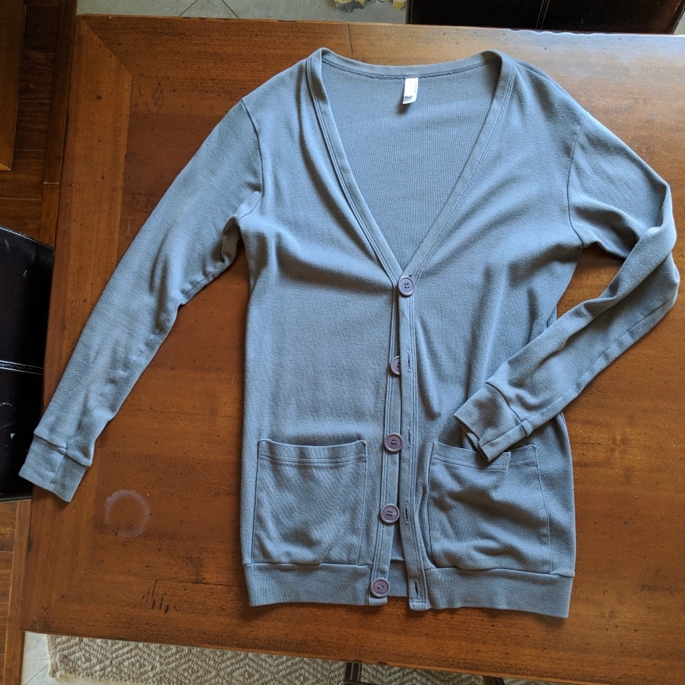 American Apparel boyfriend cardigan xs/s