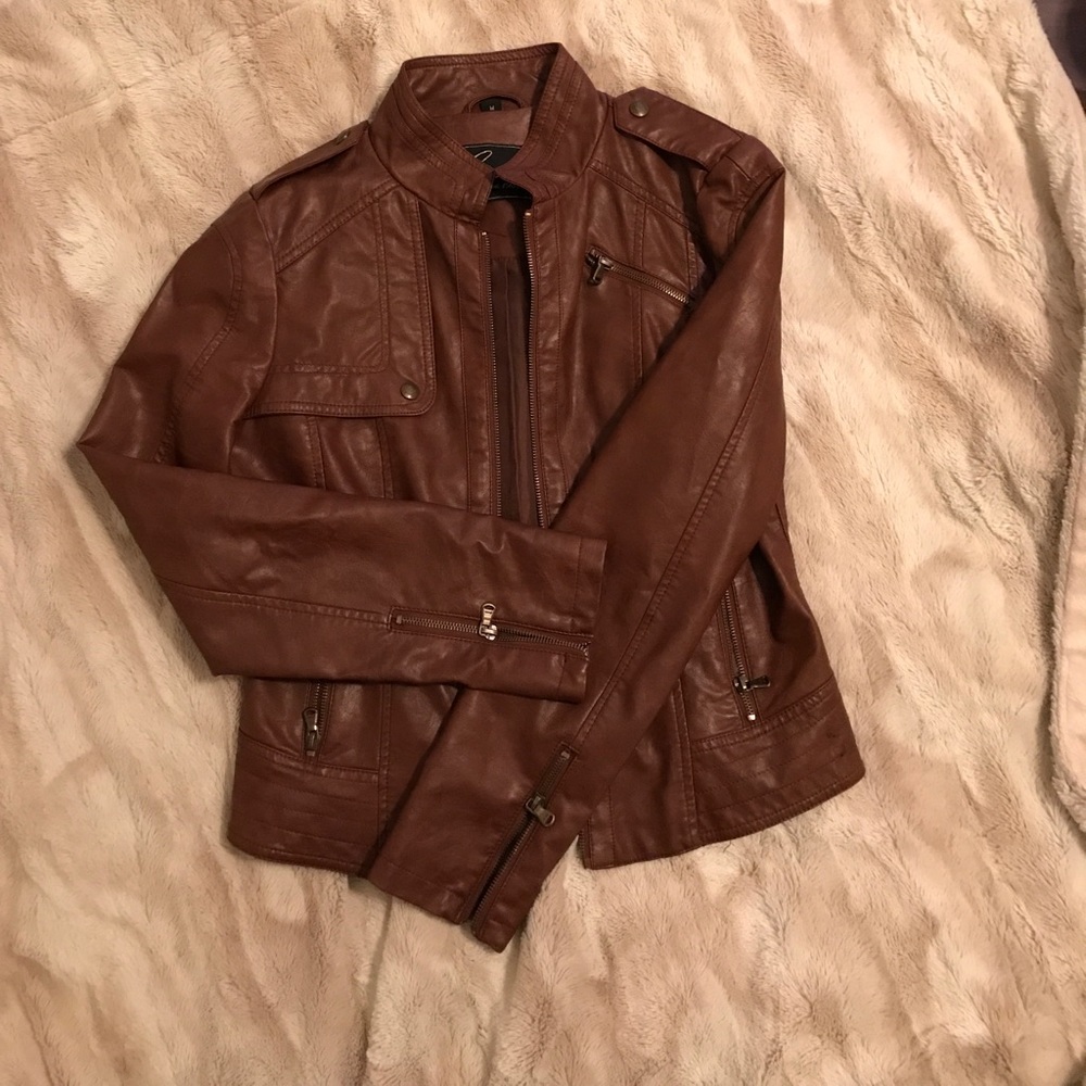 Guess faux leather jacket