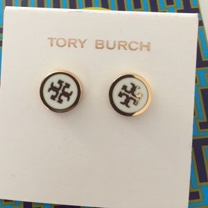Tory Burch logo studs