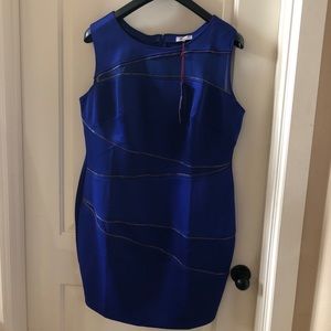 Beautiful Blue Plus Sized Party Dress NWT