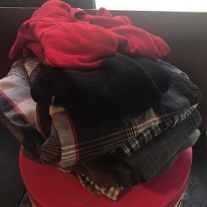 Small lot of boys shirts