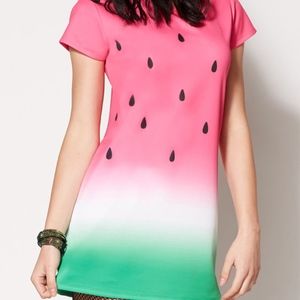 Watermelon T-Shirt Dress Costume