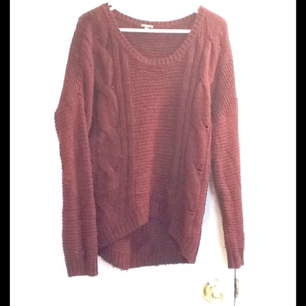 Charlotte Russe Beautiful burgundy Sweater