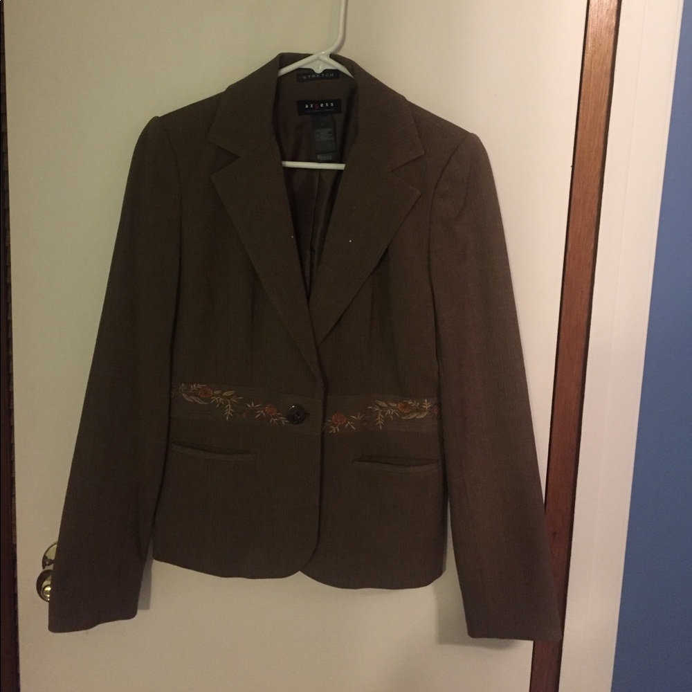 Fun blazer with waist detail