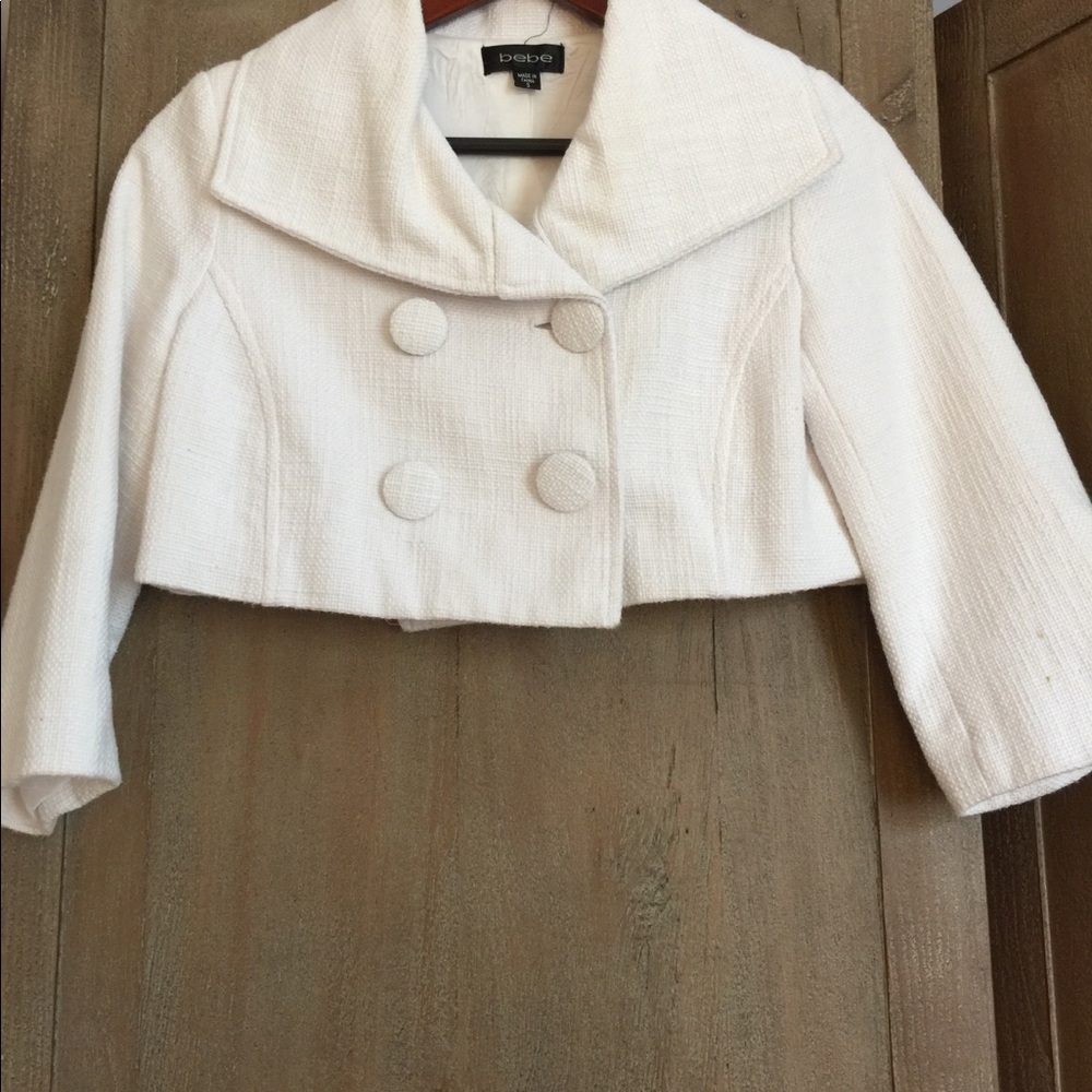 Bebe Cropped Jacket - image 1