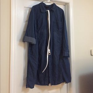 Lane Bryant chambray dress