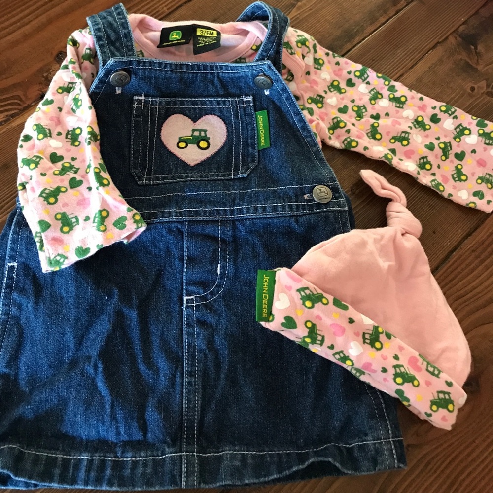John Deere girls Outfit nwot