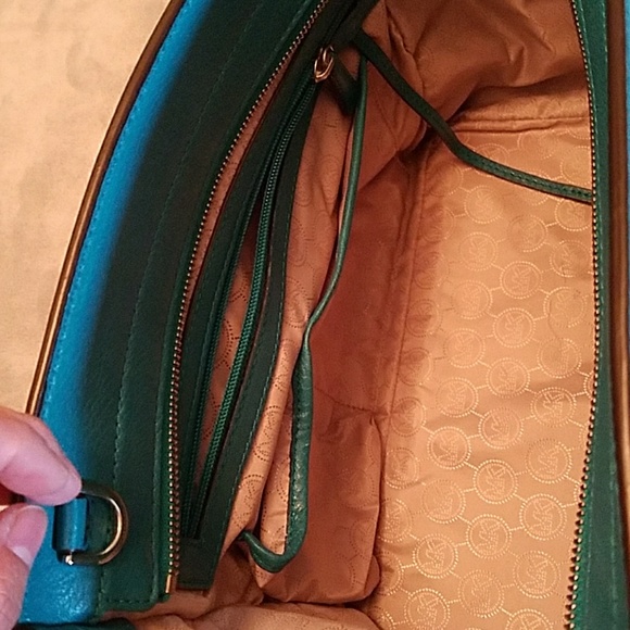 Michael Kors Selma Large Satchel in Aqua Blue - Picture 4 of 6
