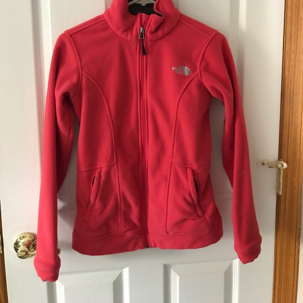 The North Face coral fleece