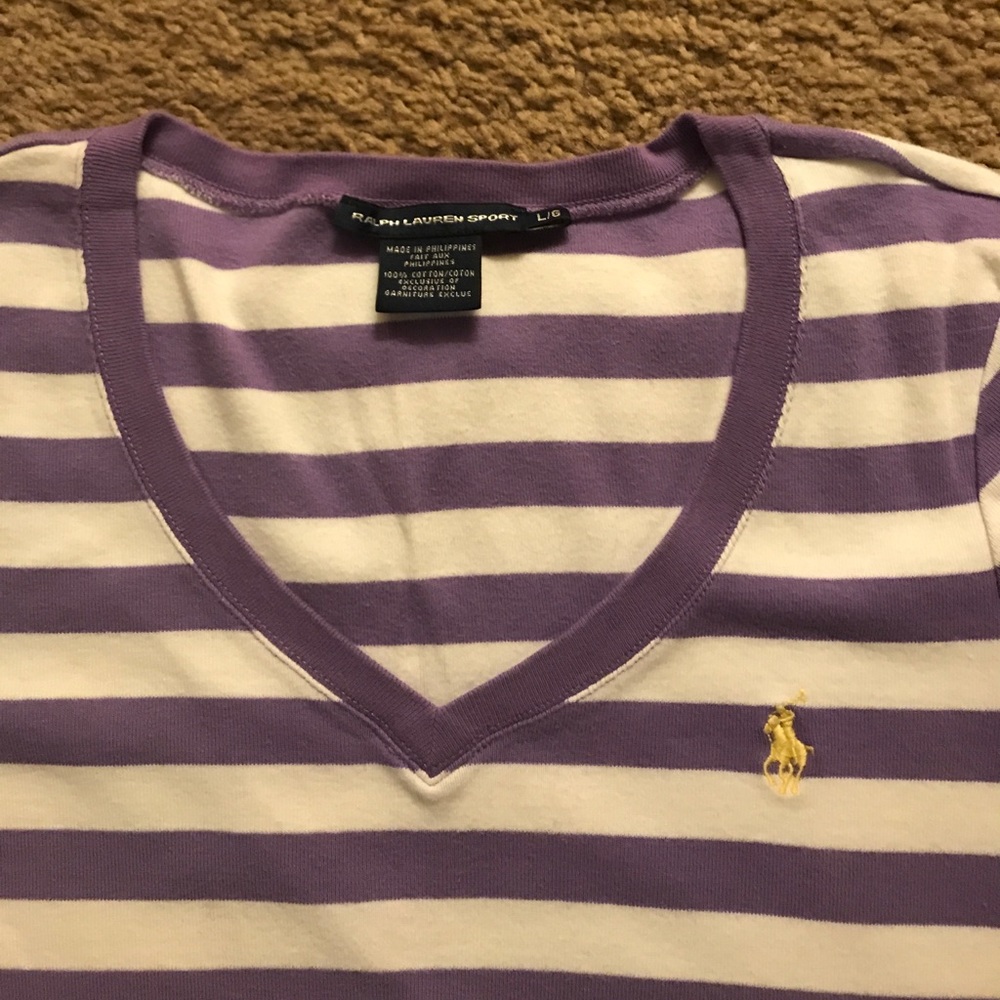 Striped Ralph Lauren tee - Picture 2 of 2