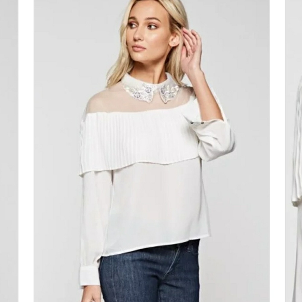 🎉HOST PICK 💓 Beads on Peter pan collar - Picture 4 of 8