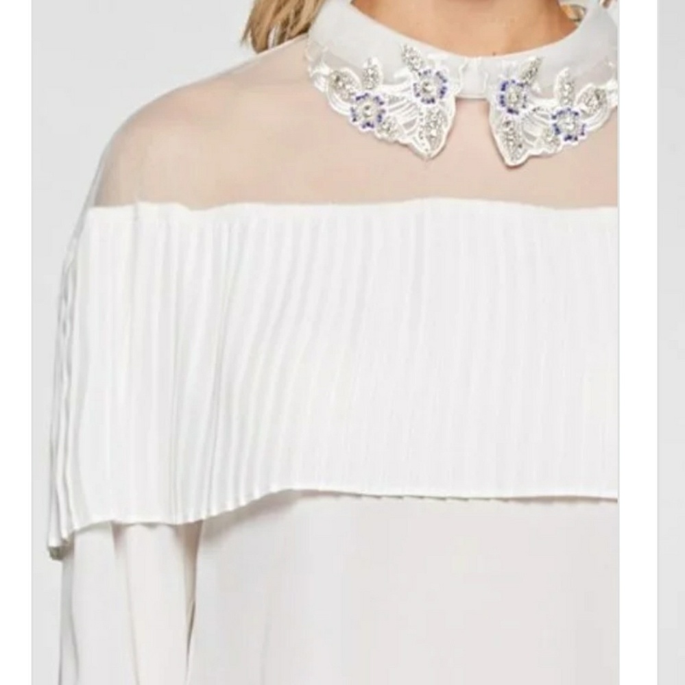 🎉HOST PICK 💓 Beads on Peter pan collar - Picture 5 of 8