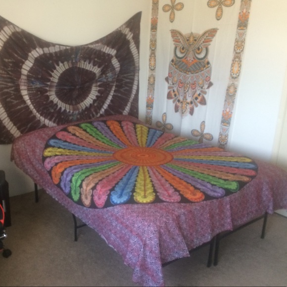Multicolor bed spread wall decor thanksgiving gift