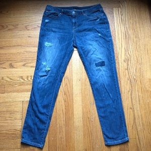 I ❤️ Ronson Distressed Jeans boyfriend cut