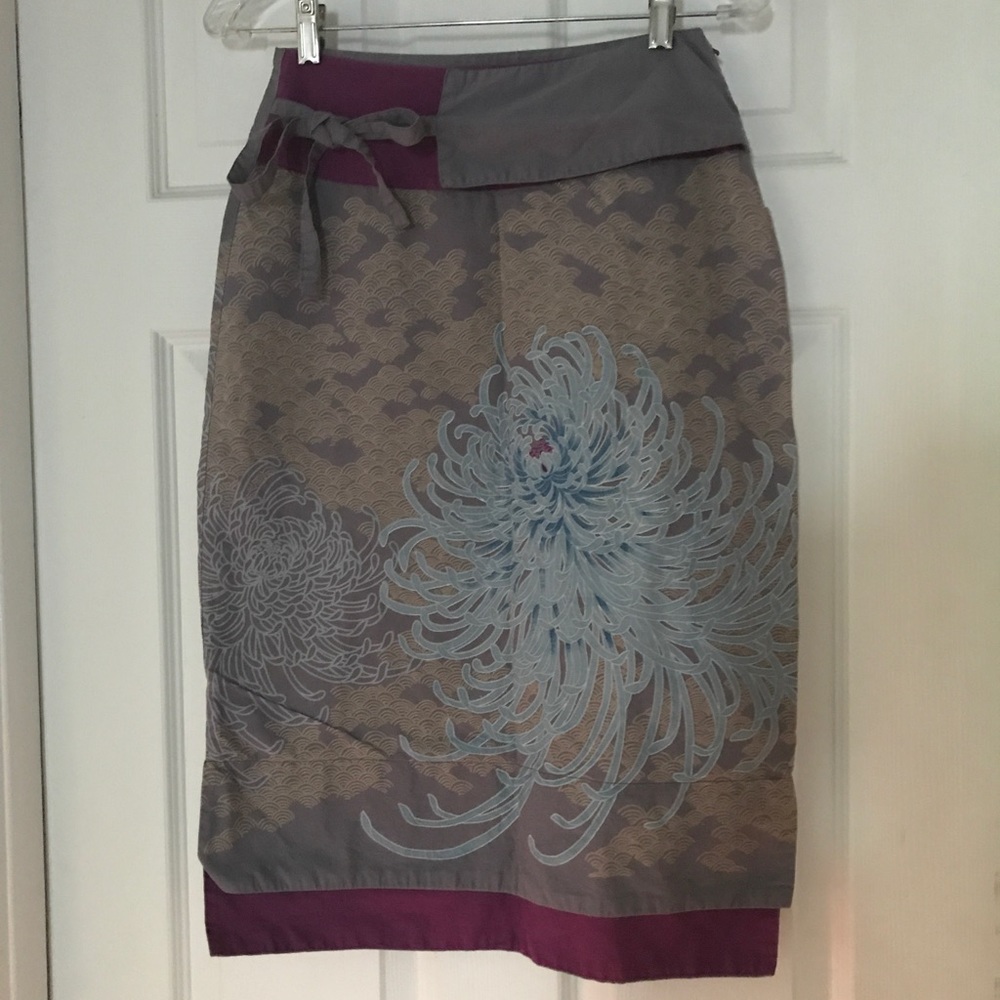 Henna brand skirt - Anthropologie