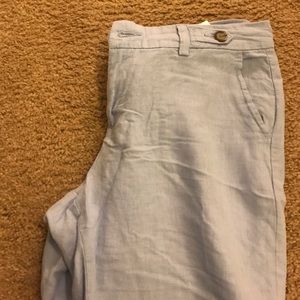 Banana Republic linen capris