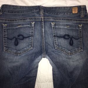 GUESS DAREDEVIL BOOT JEANS 31 10 12