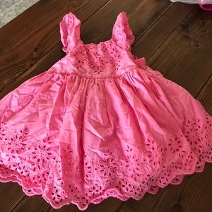 Gap Eyelet Dress 6-12 months