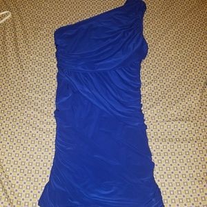 One shoulder dress