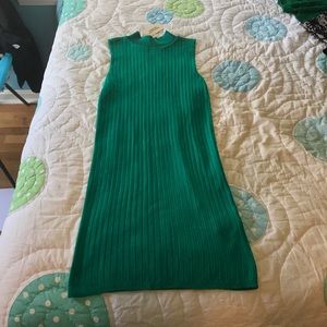 Sleeveless Sweater Dress