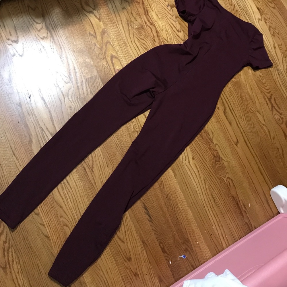 Jumpsuit burgundy