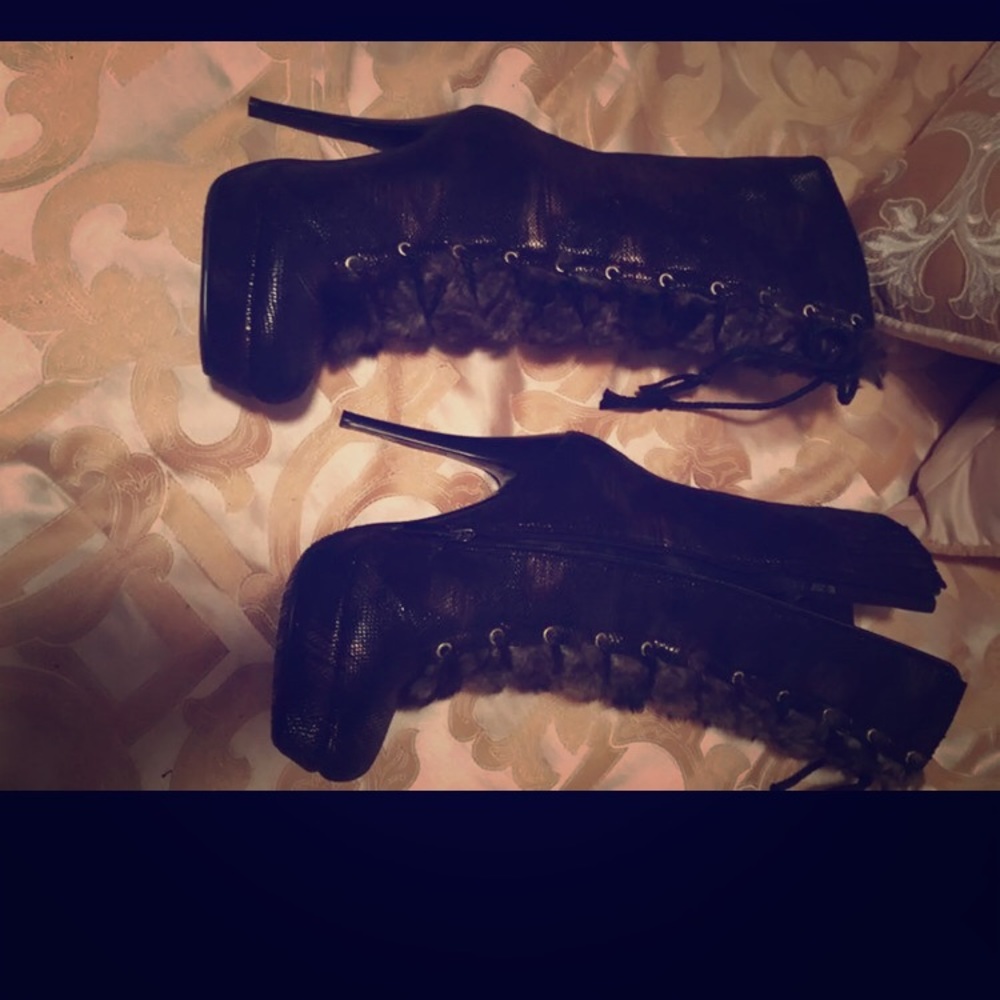 Mid calf boots