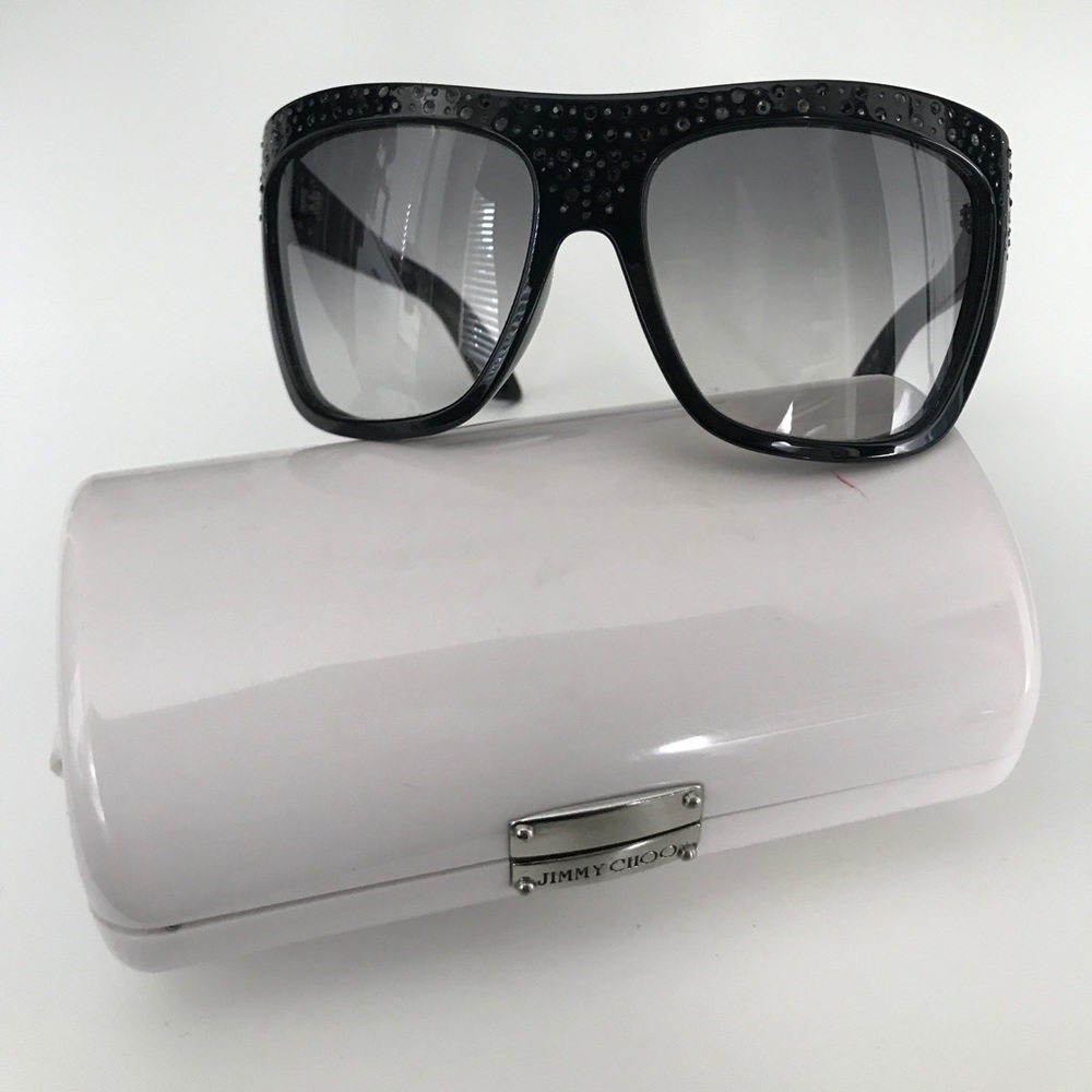 Jimmy Choo Swarovski Crystal Embellished Sunglass
