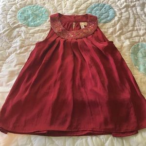 Ruby Red Sleeveless Top