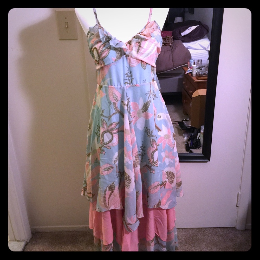 Boho summer garden dress