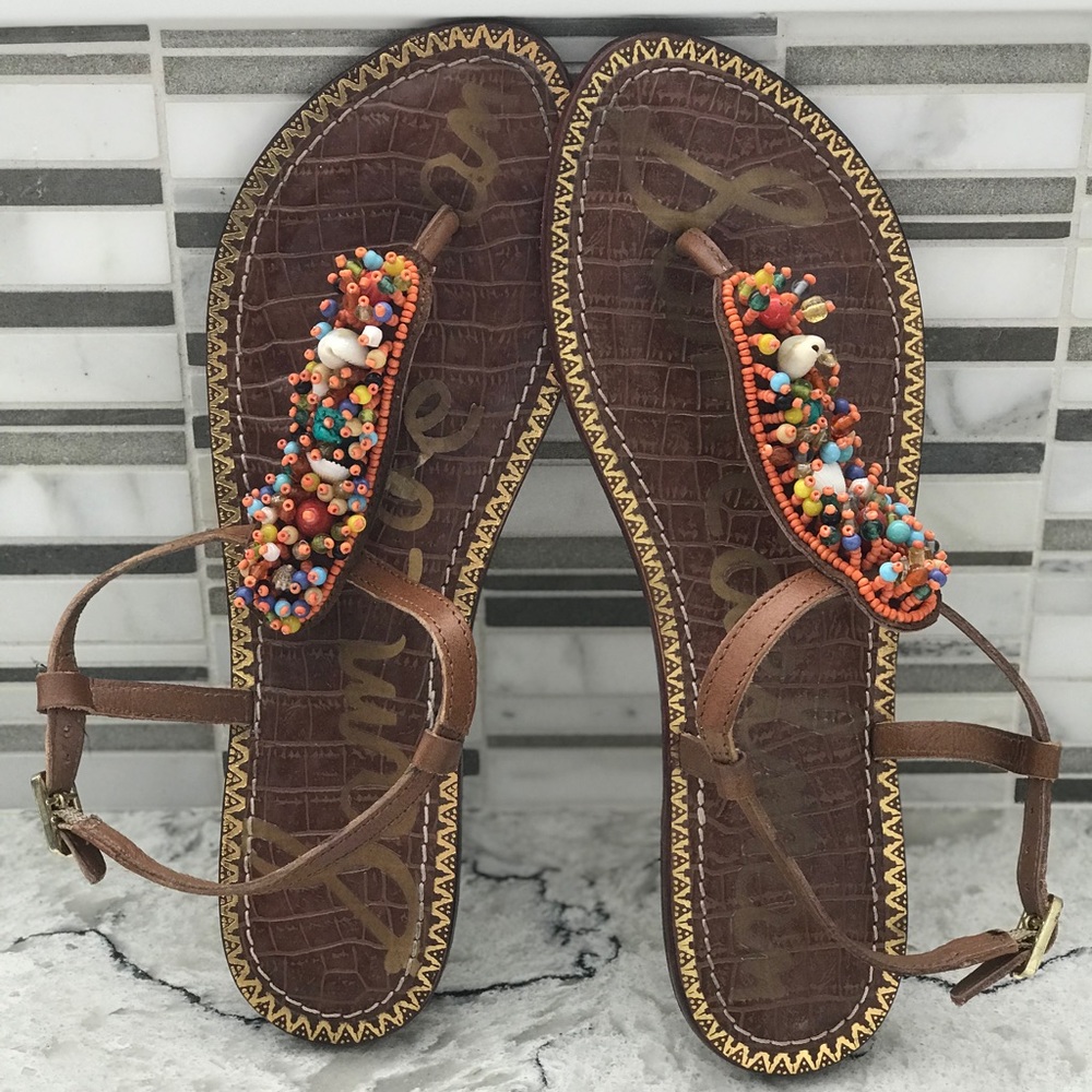 Beaded Sam Edelman Sandals