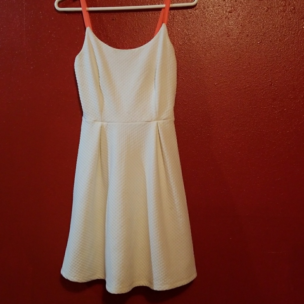 White dress.