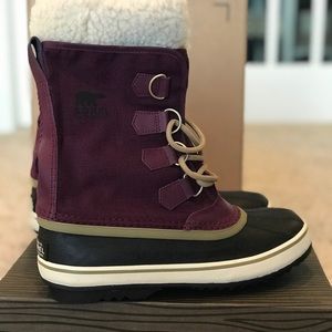 Sorel Winter Carnival Purple Dahlia Women’s Boots